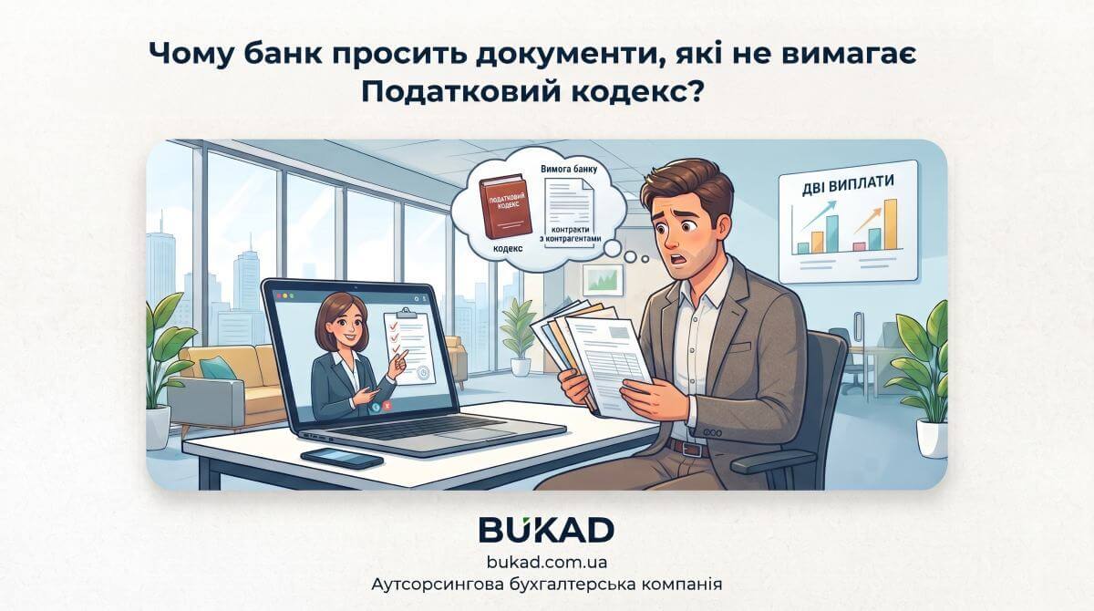 Чому банк просить документи, які не вимагає Податковий кодекс?