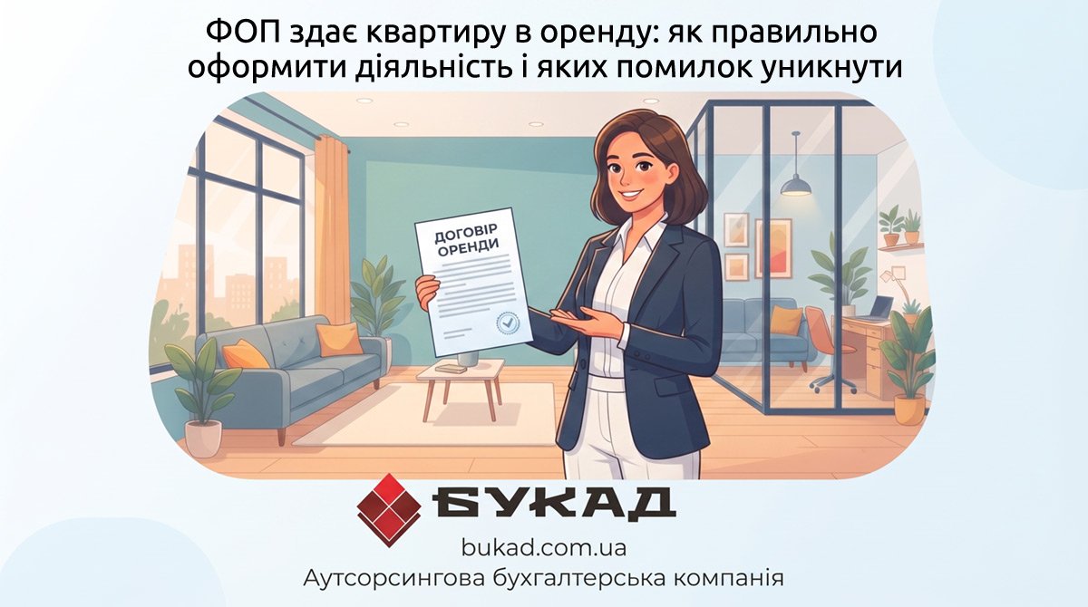 ФОП здає квартиру в оренду: як правильно оформити діяльність і яких помилок уникнути